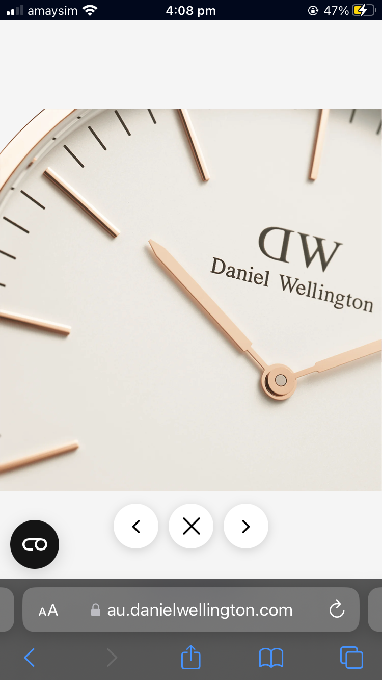Daniel Wellington Classic Glasgow watch