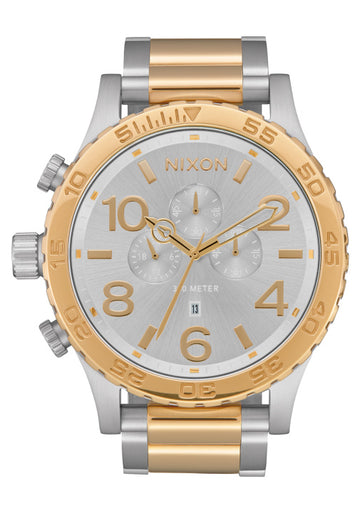 Nixon Chrono Silver & Gold