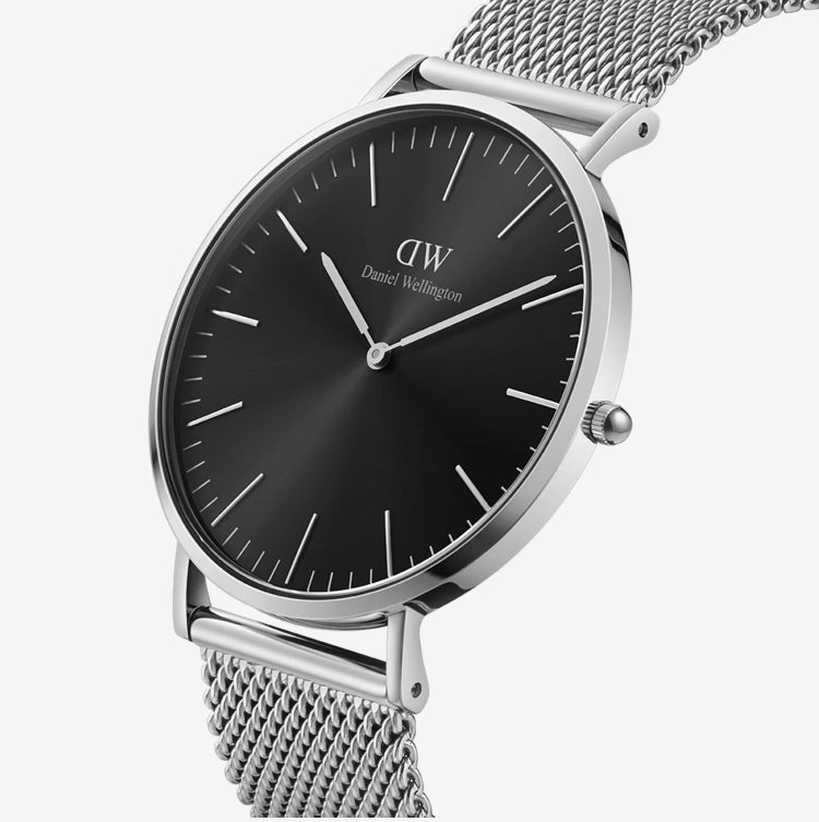 Daniel Wellington Classic Mesh Watch - Silver 32mm
