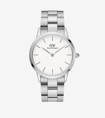 Daniel Wellington Iconic Link Watch - Silver