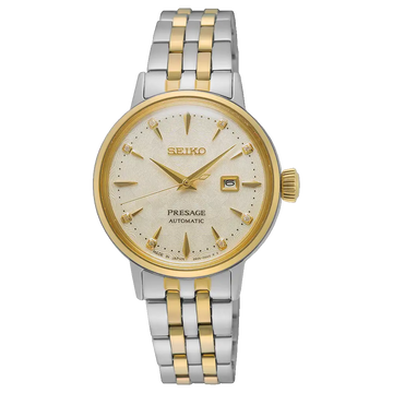 Seiko Presage Gold & Silver
