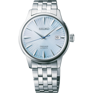 Seiko Presage Automatic Blue Dial Stainless Steel Watch