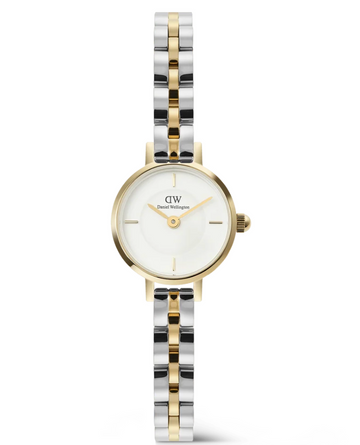 Daniel Wellington Petite Mini Arch 3-Link Two Tone Gold