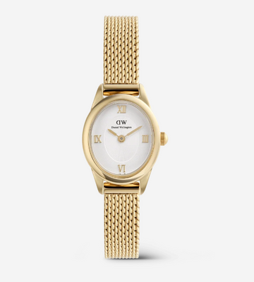 Daniel Wellington Ophelia Mini Mesh White Gold