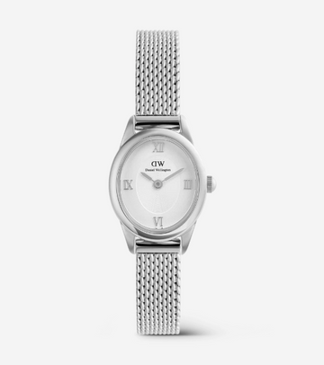 Daniel Wellington Ophelia Mini Mesh White Silver