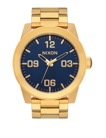 Nixon Corporal Gold & Blue