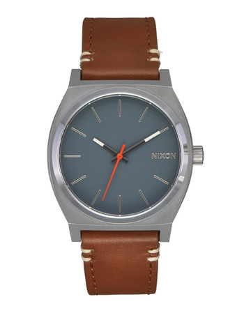 Nixon Time Teller Leather