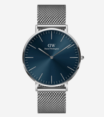 Daniel Wellington Classic Mesh Arctic Silver