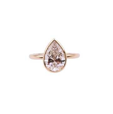 Pear Lab Grown diamond 3.03ct