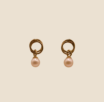 9ct Gold Pearl Earring