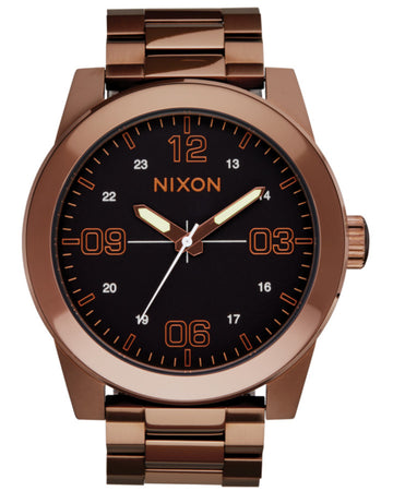 Nixon Corporal Stainless Steel Chocolate