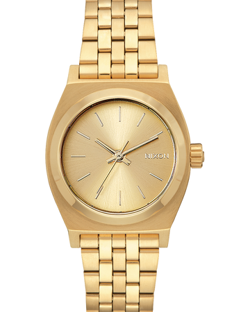 Nixon Medium Time Teller All Gold