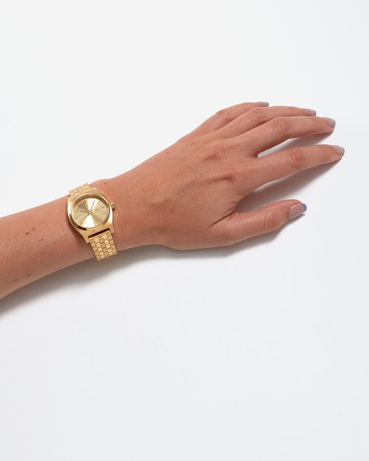 Nixon Medium Time Teller All Gold
