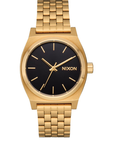 Nixon Medium Time Teller Gold & Black