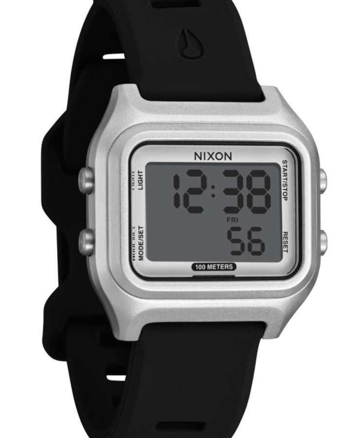 Nixon Ripper Silver & Black