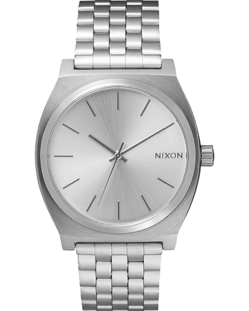 Nixon Time Teller All SIlver