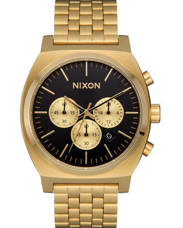 Nixon Time Teller Chrono Gold & Black