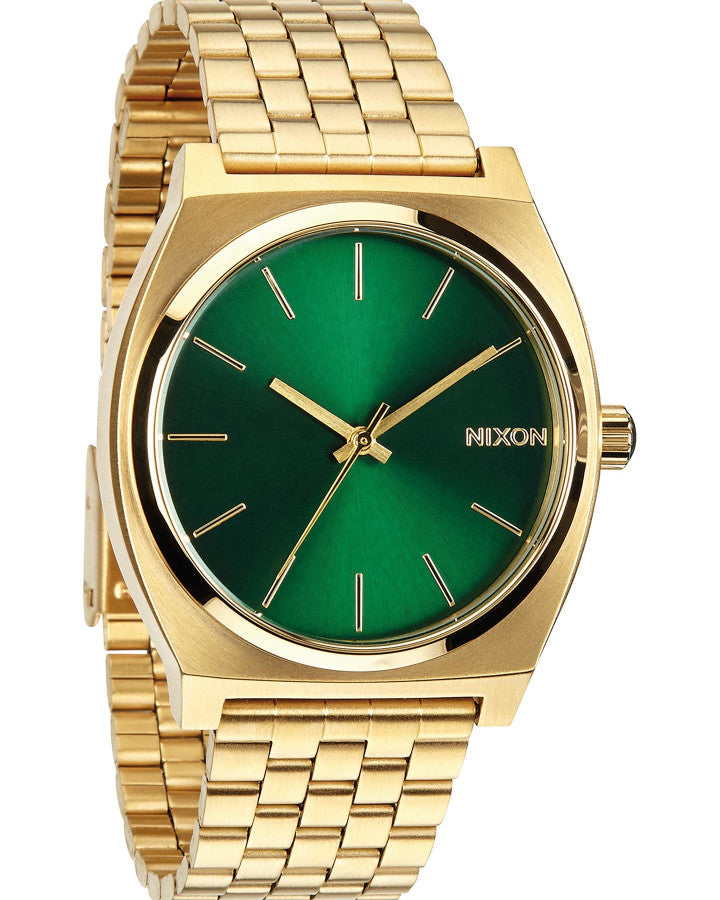 Nixon Time Teller Gold & Green